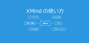 XMindの使い方(iPhone) マインドマップアプリで来年の目標を作る