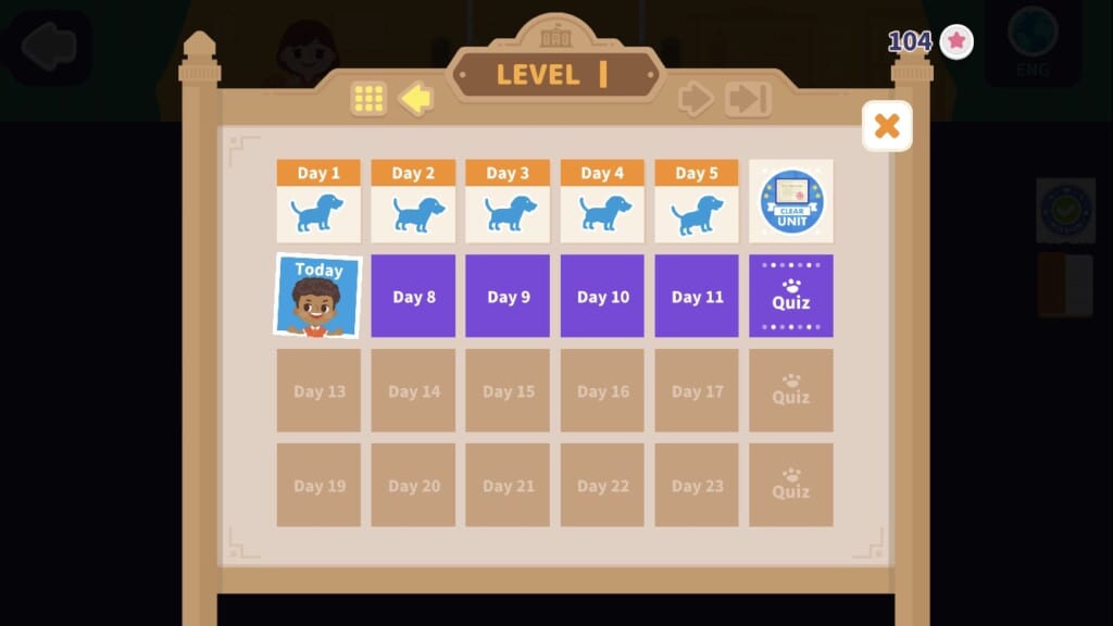 トド英語　レベル