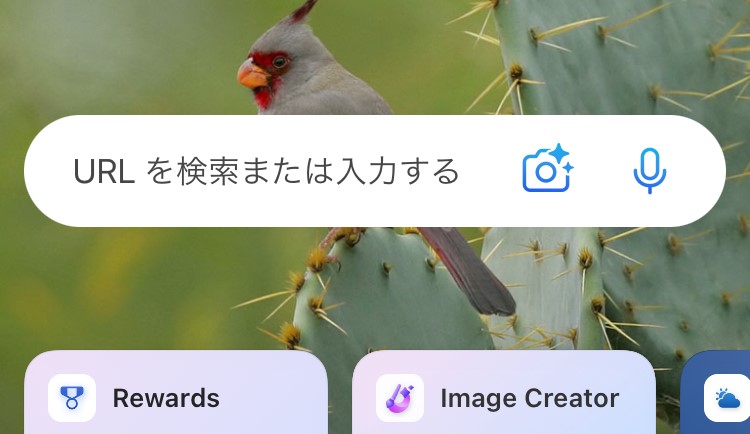 Bing検索フォーム