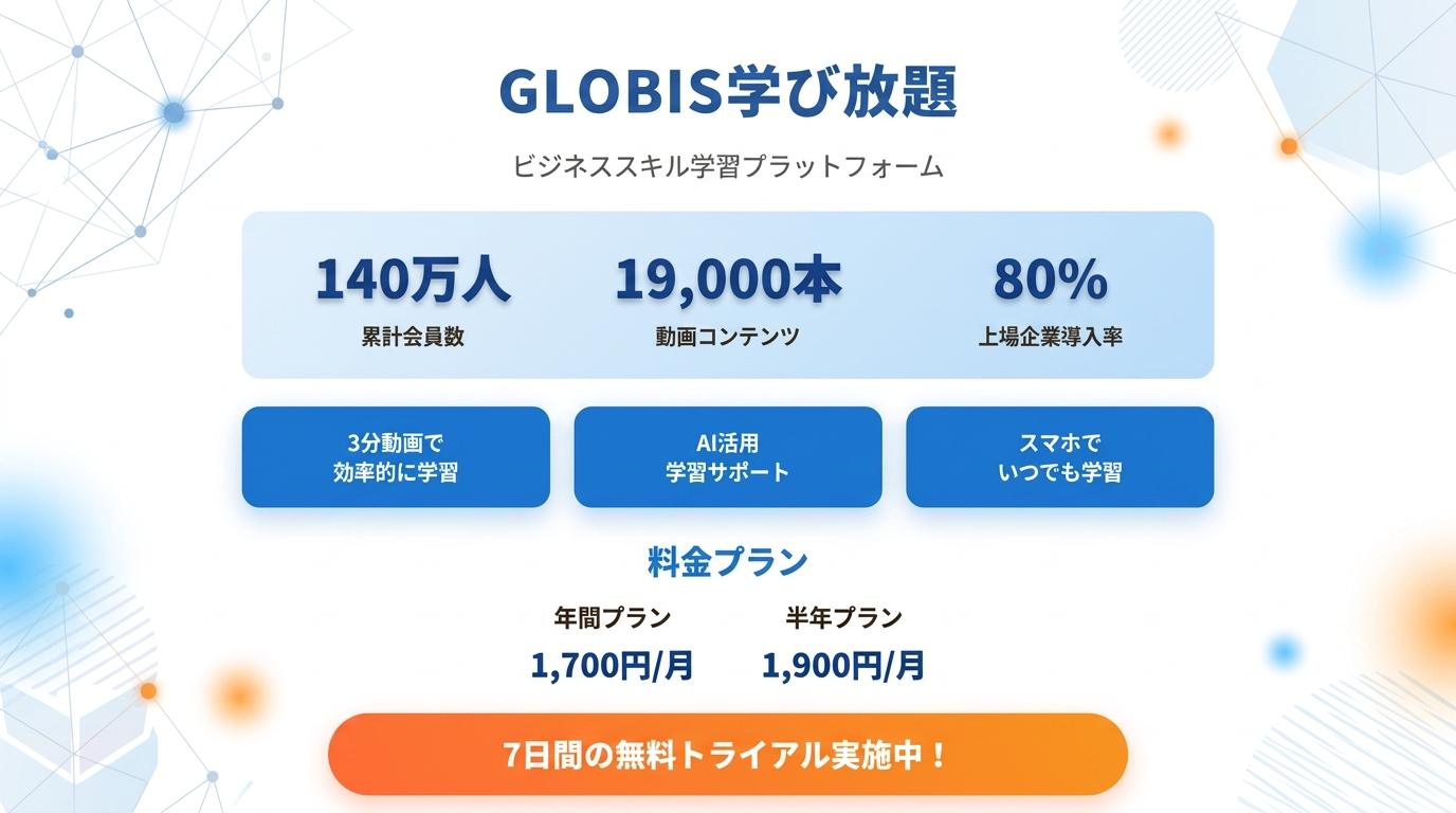 GLOBIS学び放題　まとめ